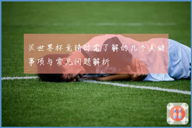 买世界杯竞猜时需了解的几个关键事项与常见问题解析